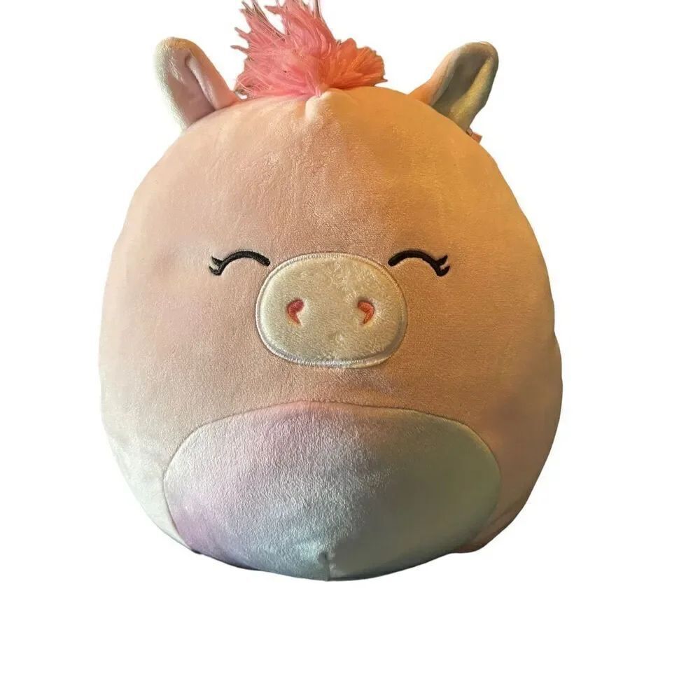 Squishmallows Multicolor Kellytoy Pandora The Pegasus with Wings Stuffed Animal